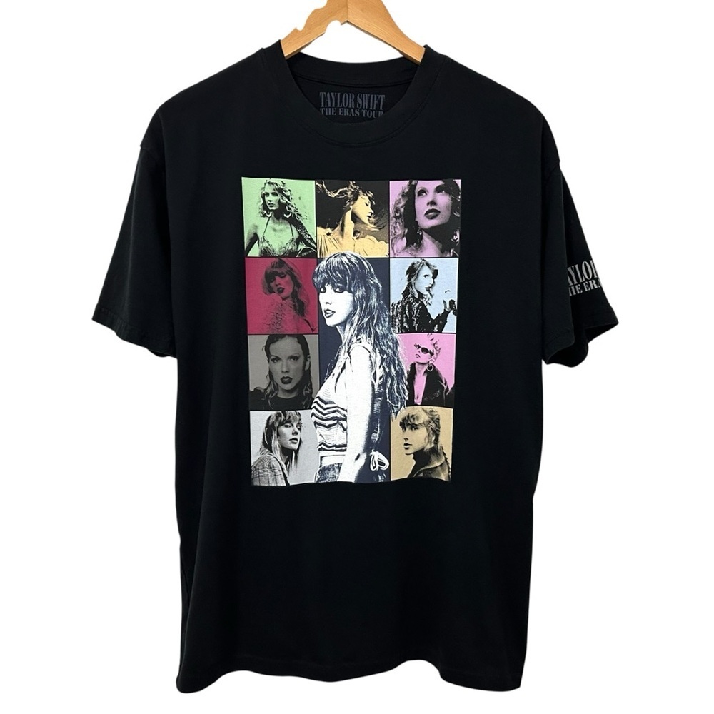 Taylor Swift The Eras Tour Graphic T-Shirt Sz Small Black Unisex Swiftie